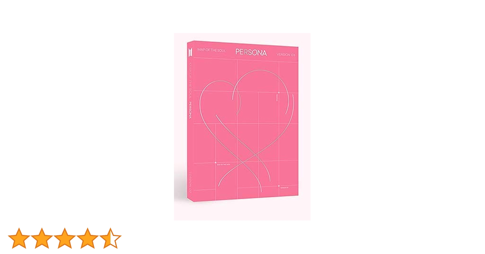 BTS PERSONA MAP OF THE Soul アルバム BTS] Map of The Soul: Persona Official Album (All 4 ver. Set